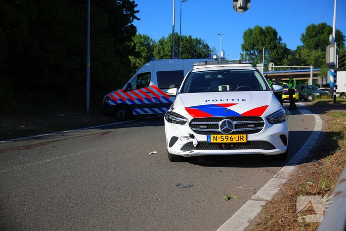 Fietser geschept en overleden