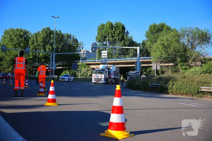 Fietser geschept en overleden