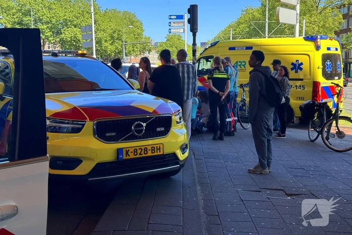 Fietser geschept en overleden