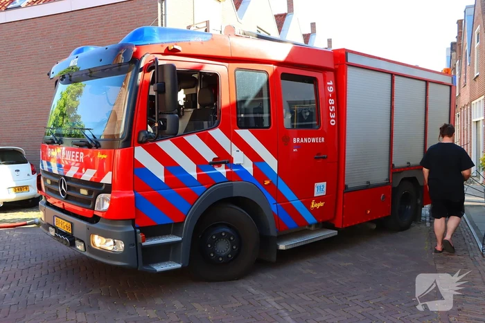 Brand in schuur geblust