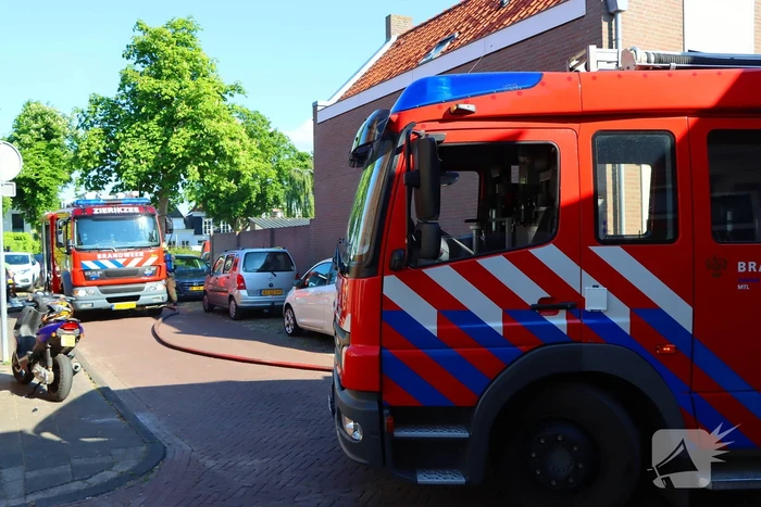 Brand in schuur geblust