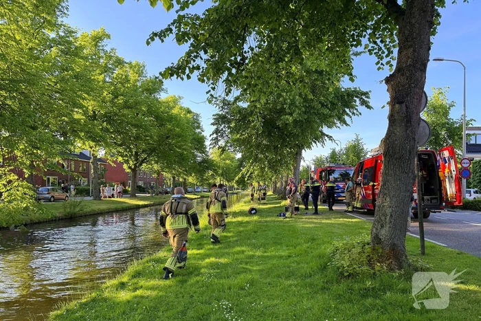 Duikteam ingezet voor step aan de waterkant