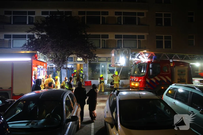 Brand in coffee bar leidt tot rookoverlast