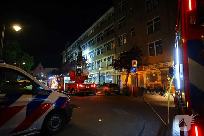 Brand in coffee bar leidt tot rookoverlast