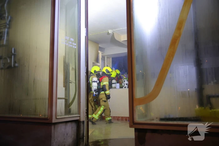 Brand in coffee bar leidt tot rookoverlast