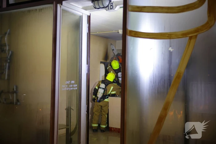Brand in coffee bar leidt tot rookoverlast