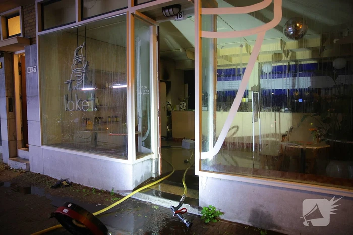 Brand in coffee bar leidt tot rookoverlast