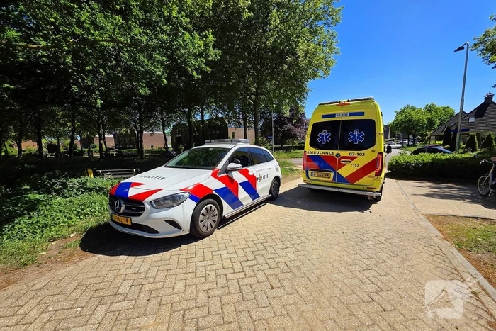 Aanrijding tussen voertuigen resulteert in medische controle