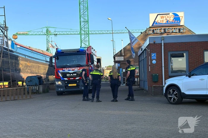 Hulpdiensten ingezet voor brand in loods