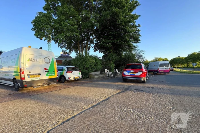Hulpdiensten ingezet voor brand in loods