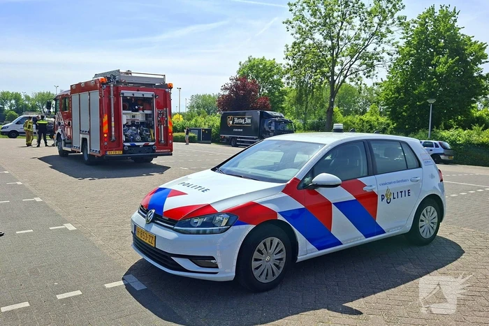 Gaslekkage tijdens graafwerkzaamheden