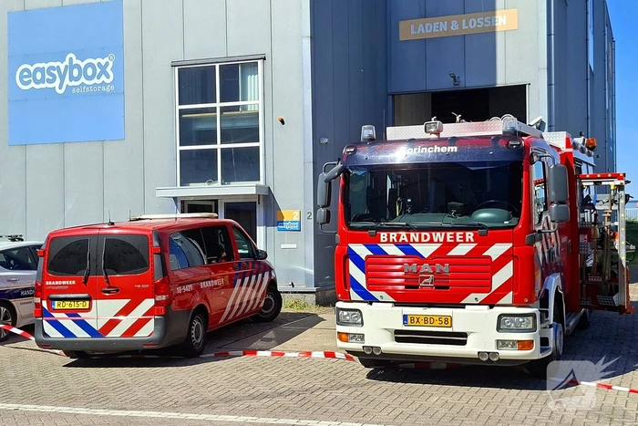 Afzetting rondom pand na melding van gevaarlijke stoffen