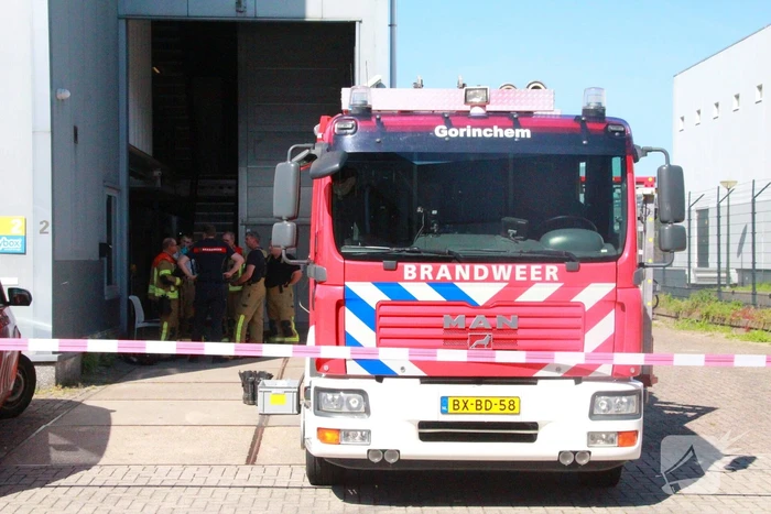 Afzetting rondom pand na melding van gevaarlijke stoffen