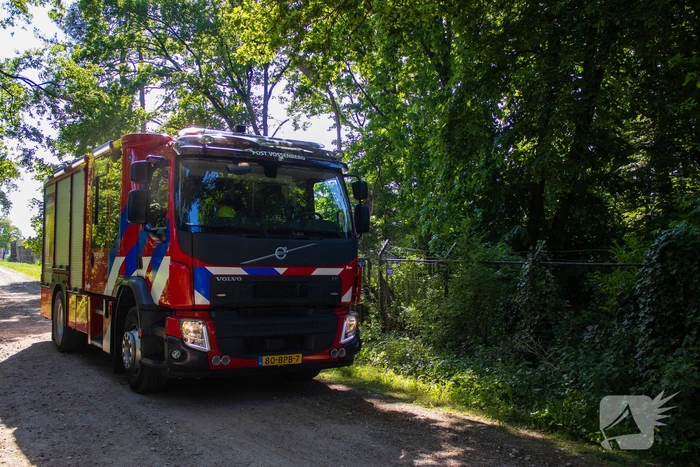 Brandweer in actie na melding van brand
