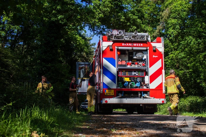 Brandweer in actie na melding van brand