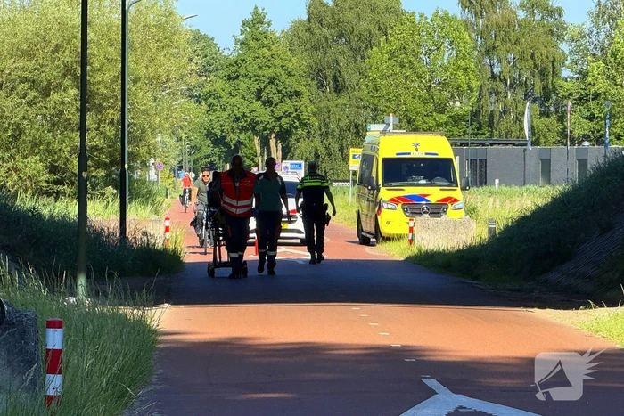 Ongeval op fietspad leidt tot gewonden