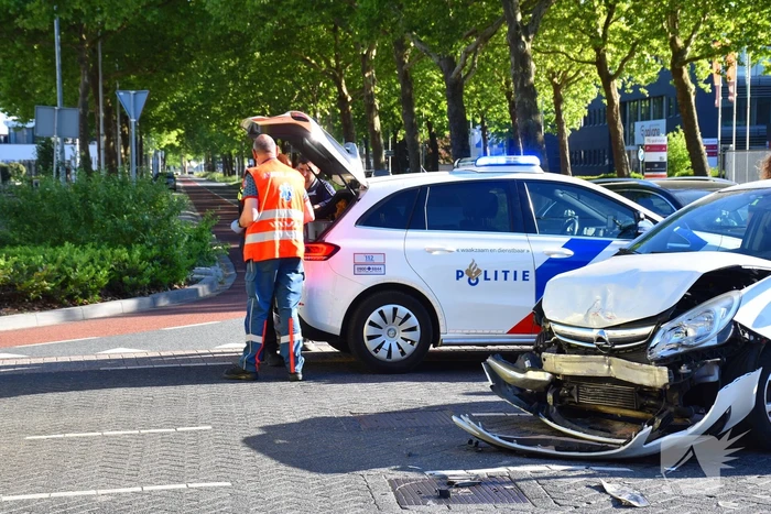 Forse schade bij aanrijding op kruising