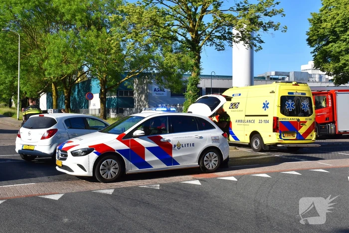 Forse schade bij aanrijding op kruising