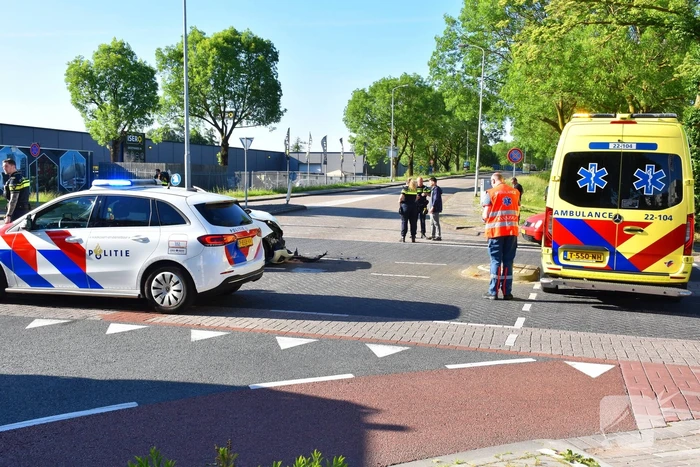 Forse schade bij aanrijding op kruising