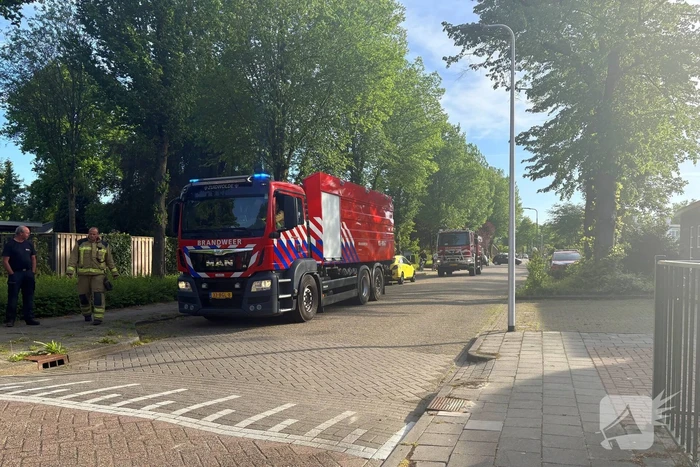 Vele brandweerlieden naar bosbrand