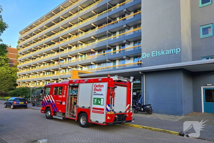 Waterlekkage veroorzaakt schade aan meerdere appartementen