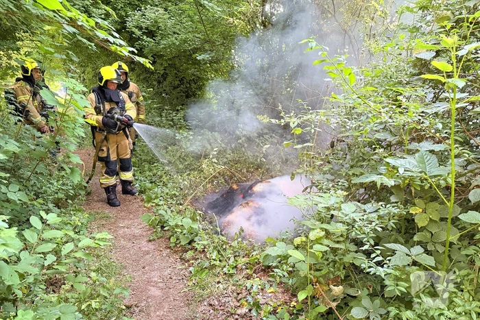 Brandweer ingezet voor buitenbrand