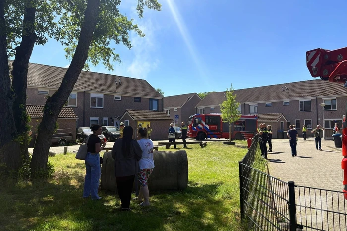 Brand in woning zorgt voor rookontwikkeling