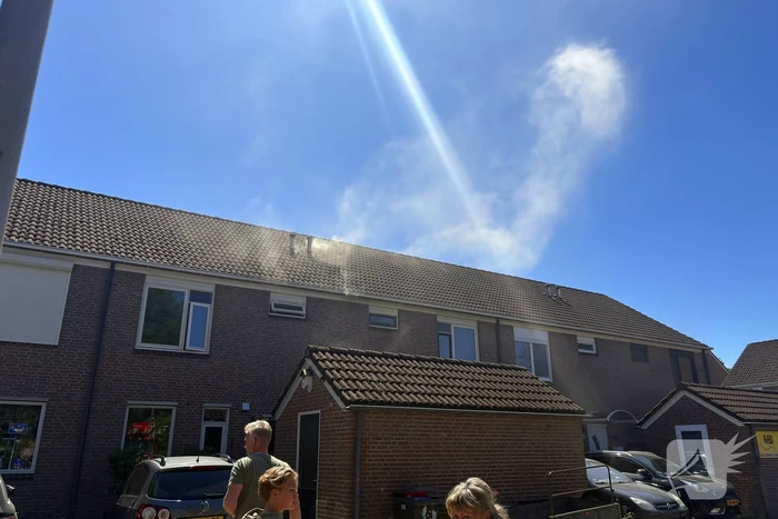 Brand in woning zorgt voor rookontwikkeling