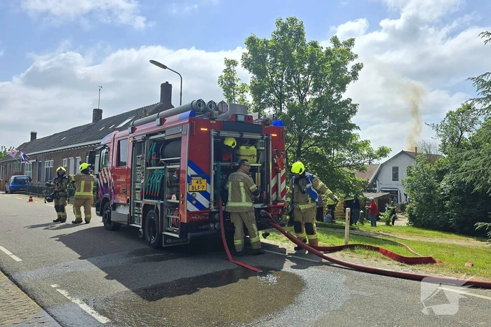Brand in woning met zonnepanelen