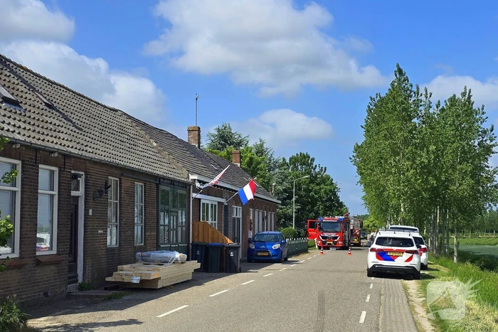 Brand in woning met zonnepanelen