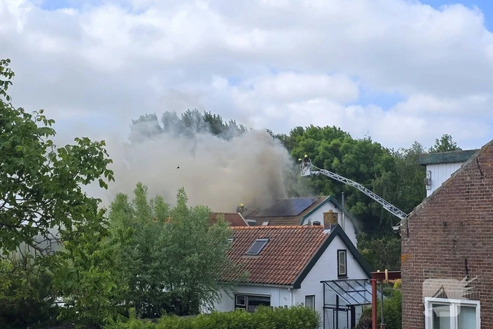 Brand in woning met zonnepanelen