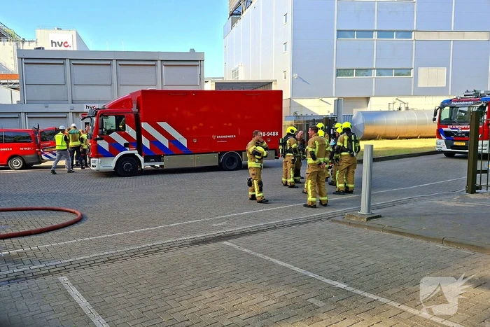 Grote brand in pand afvalverwerker