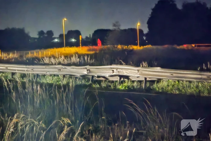 Auto zwaar beschadigd bij eenzijdig ongeval