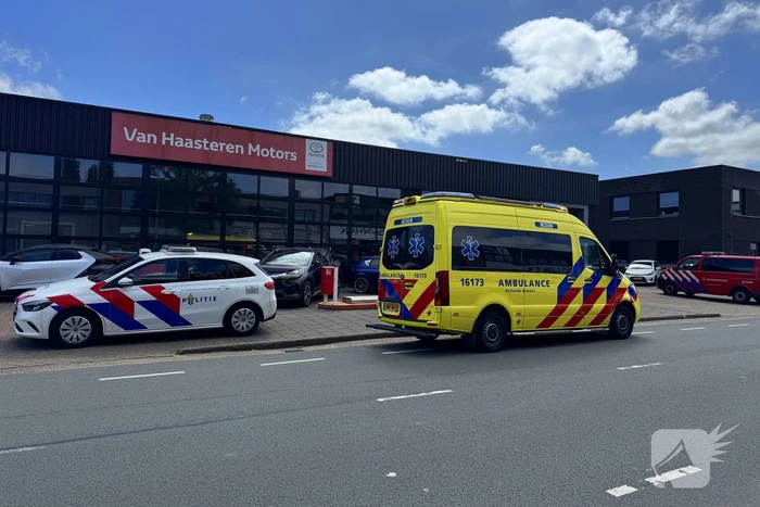 Brandweer in actie na melding van brand