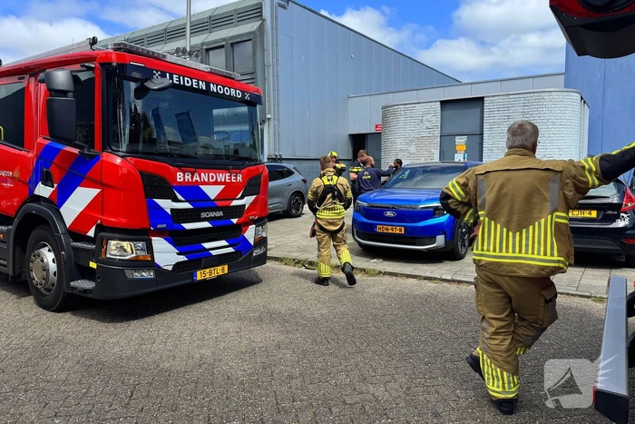 Brandweer in actie na melding van brand