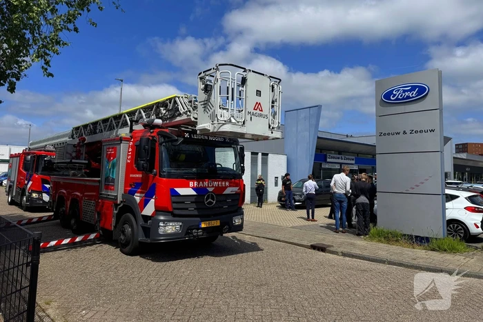 Brandweer in actie na melding van brand
