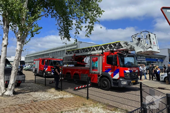 Brandweer in actie na melding van brand