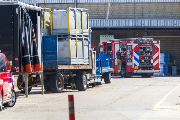 Ontruiming bij brand in industriepand