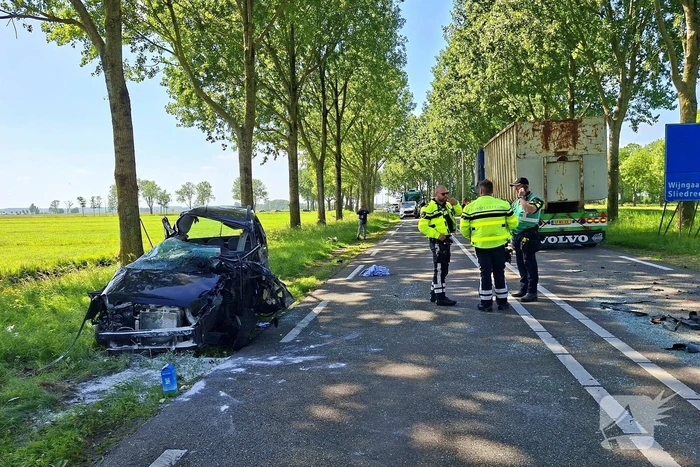 ongeval provincialeweg n214 - n214 7,7 wijngaarden