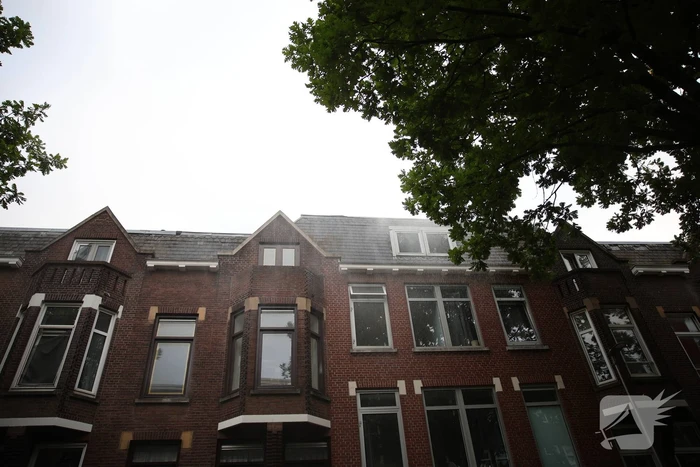 Flinke brand op dakterras, brand in de kiem gesmoord