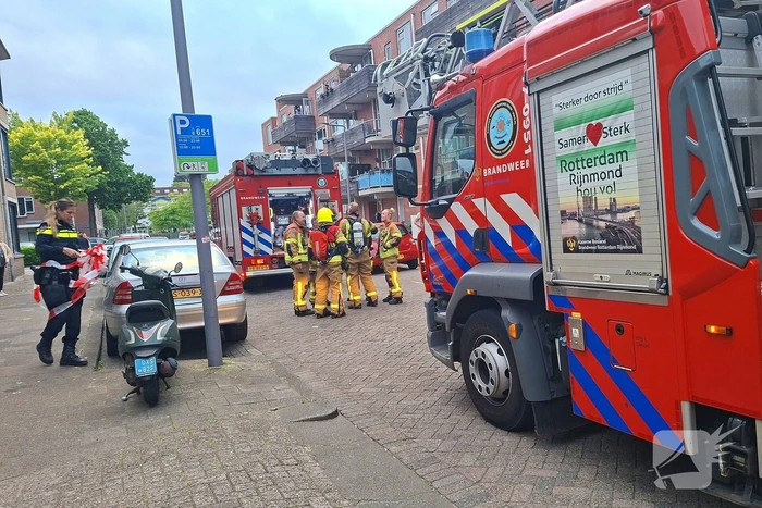 Brand in keuken leidt tot inzet brandweer