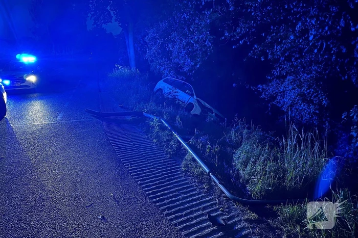 Beschonken automobilist verzet zich hevig bij aanhouding na eenzijdig ongeval