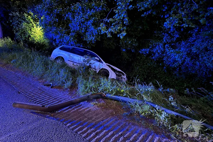 Beschonken automobilist verzet zich hevig bij aanhouding na eenzijdig ongeval