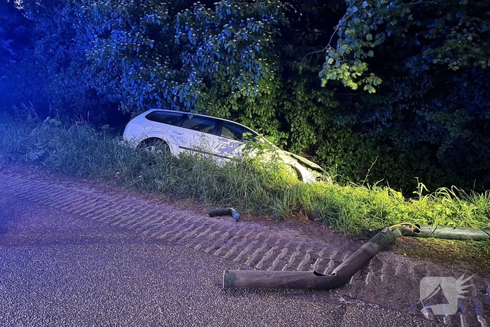 Beschonken automobilist verzet zich hevig bij aanhouding na eenzijdig ongeval