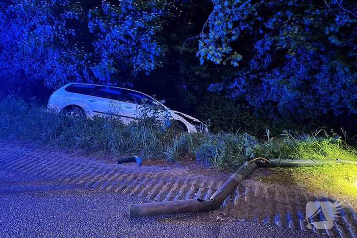 Beschonken automobilist verzet zich hevig bij aanhouding na eenzijdig ongeval