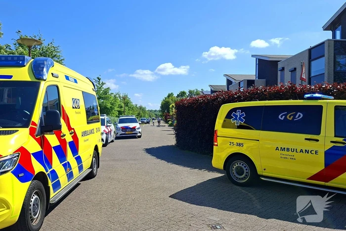 Traumateam ingezet na eenzijdig ongeval