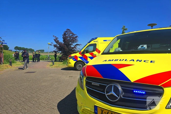 Traumateam ingezet na eenzijdig ongeval