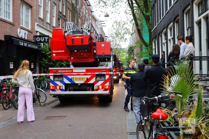 Brand in restaurant door grilloven