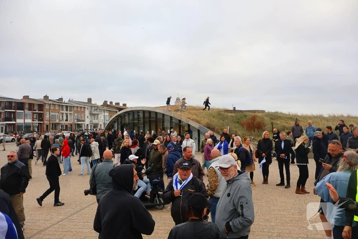 Demonstratie tegen eerdere Pro-Palestina demonstratie