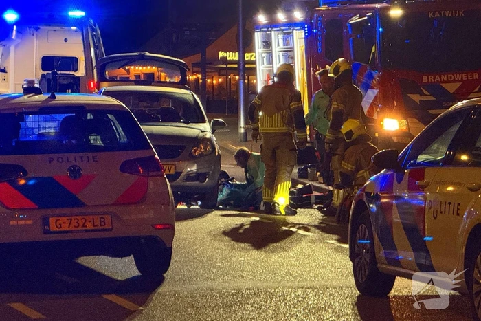 Zwaargewonde bij ongeval met personenauto